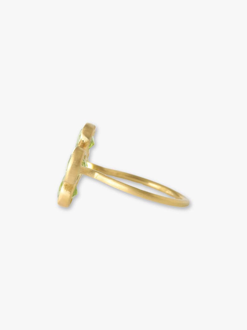 Clover Ring (peridot) 詳細画像 gold 1