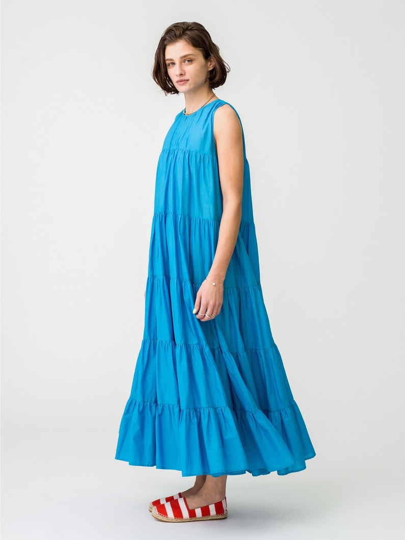 Caron Dress (blue/black) 詳細画像 blue 3